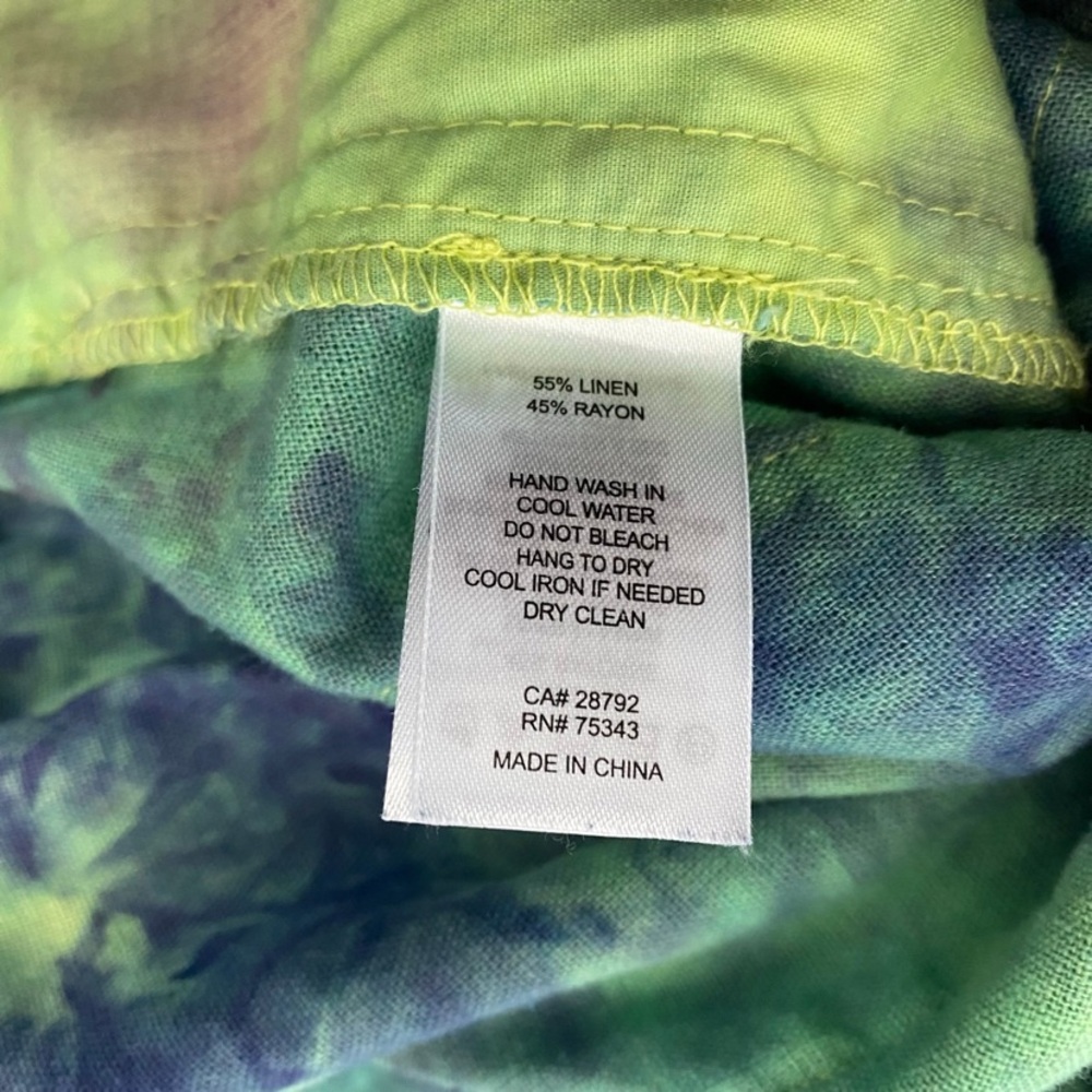 House of Harlow Tie Dyed Wide Leg Pants - Picture 6 of 6
